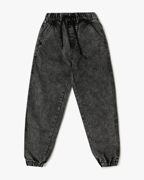 Yousta Kids - Boys Heavily Washed Jogger Jeans