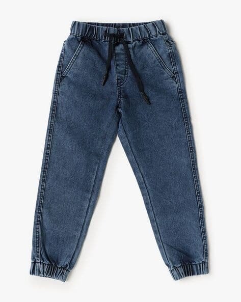 Yousta Kids - Boys Lightly Washed Jogger Jeans