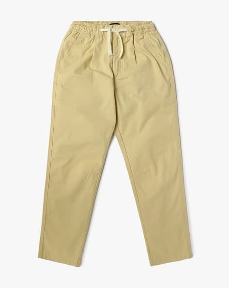 Yousta Kids - Boys Relaxed Fit Flat-Front Trousers