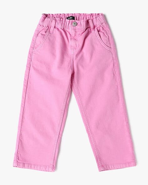 Yousta Kids - Girls Regular Fit Flat-Front Pants