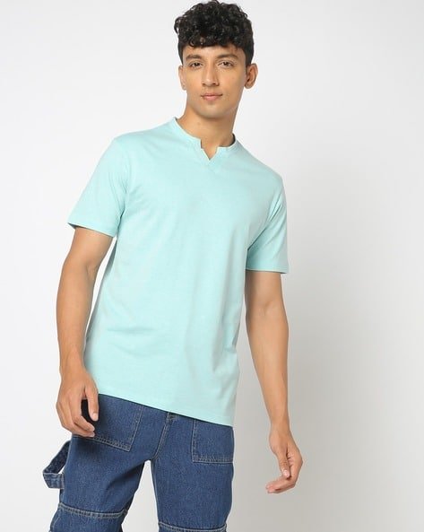 Yousta - Men Regular Fit Crew-Neck T-Shirt