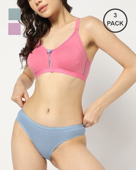 Yousta - Pack of 3 Printed Assorted Briefs