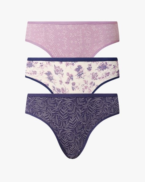 Yousta - Pack of 3 Printed Assorted Hipsters