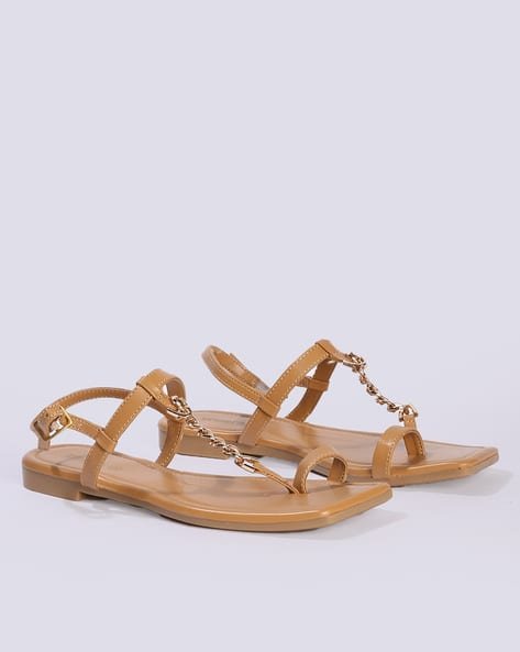 Yousta - Women Toe-Ring Flat Sandals