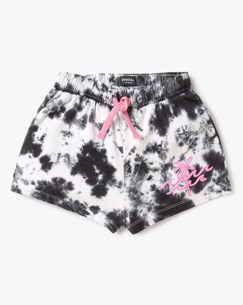 Yousta Kids - Boys Tie & Dye Regular Fit Shorts