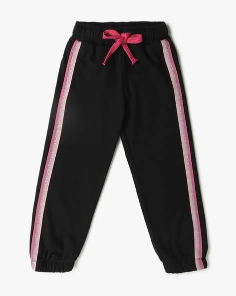Yousta Kids - Girls Striped Joggers with Insert Pockets
