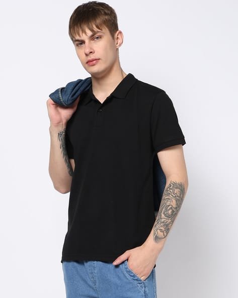 Yousta - Men Regular Fit Polo T-Shirt