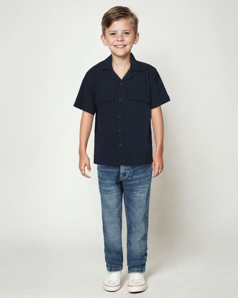 Yousta Kids - Men Regular Fit Shirt