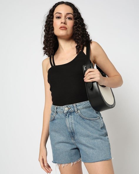 Yousta - Women Ribbed Fitted Top