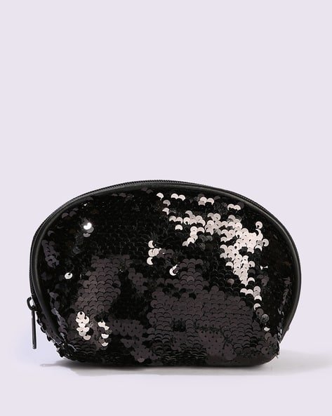 Yousta - Women Sequinned Zip Pouch