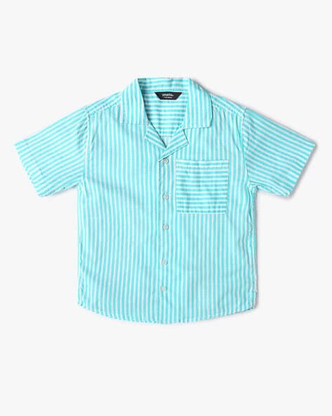 Yousta Kids - Boys Striped Relaxed Fit Shirt