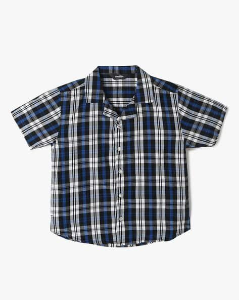 Yousta Kids - Boys Checked Regular Fit Shirt