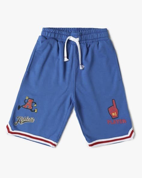 Yousta Kids - Boys Embroidered Regular Fit Shorts
