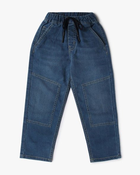 Yousta Kids - Boys Lightly Washed Loose Fit Jeans