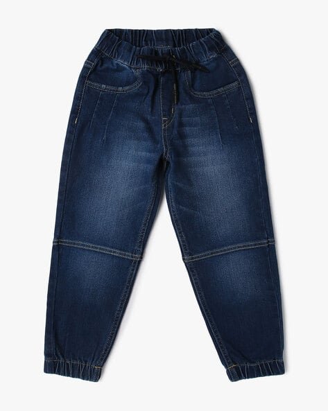 Yousta Kids - Boys Lightly Washed Loose Fit Joggers