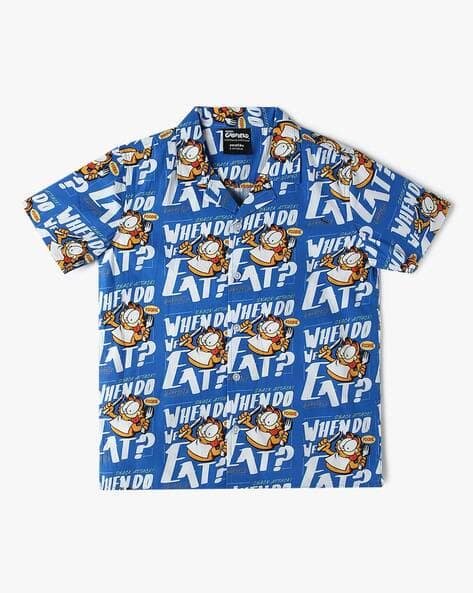 Yousta Kids - Boys Printed Cotton Shirt