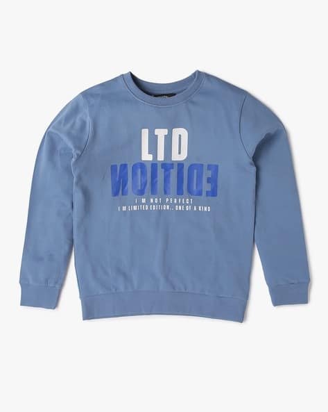 Yousta Kids - Boys Printed Relaxed Fit Sweatshirt