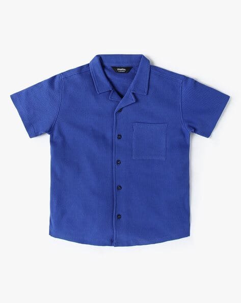 Yousta Kids - Boys Ribbed Boxy Fit Shirt