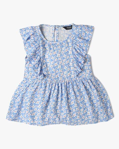 Yousta Kids - Girls Printed Relaxed Fit Top