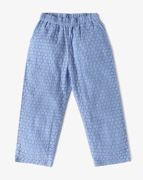 Yousta Kids - Girls Relaxed Fit Lace Palazzos