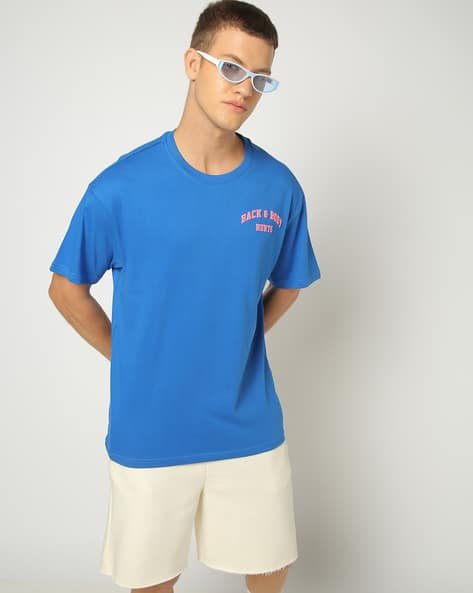 Yousta - Men Oversized Fit Crew-Neck T-Shirt