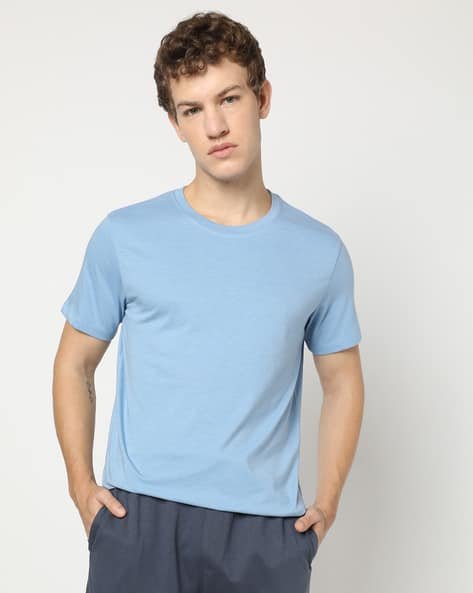 Yousta - Men Regular Fit Crew-Neck T-Shirt