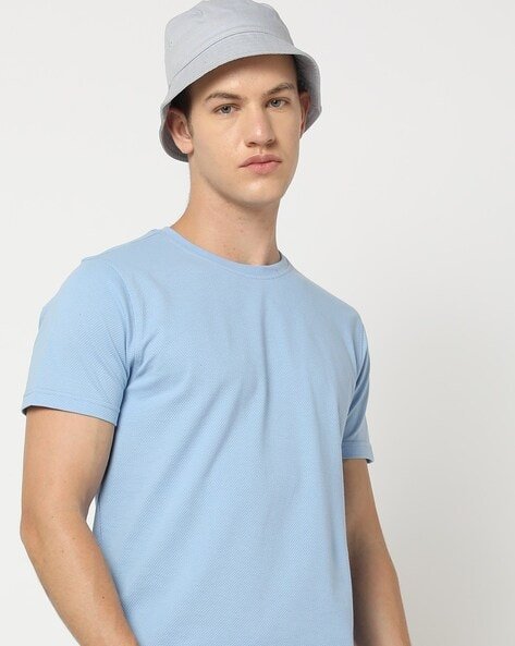 Yousta - Men Regular Fit Crew-Neck T-Shirt