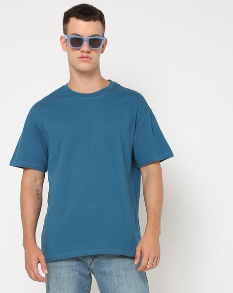 Yousta - Men Regular Fit Crew-Neck T-Shirt