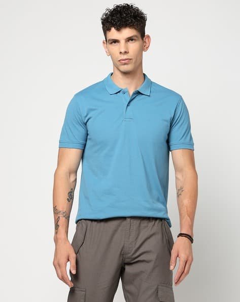 Yousta - Men Regular Fit Polo T-Shirt