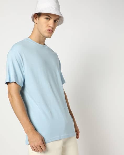 Yousta - Men Relaxed Fit Crew-Neck T-Shirt