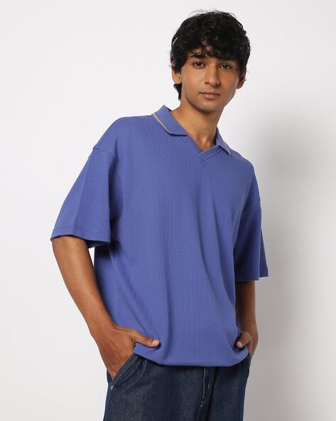 Yousta - Men Relaxed Fit Polo T-Shirt