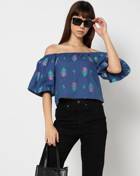 Yousta - Women Floral Print Relaxed Fit Top