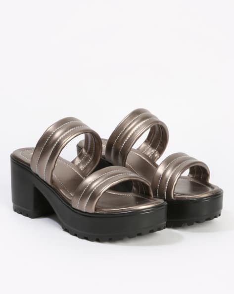 Yousta - Women Strappy Block Heeled Sandals