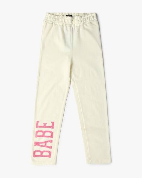 Yousta Kids - Girls Printed Regular Fit Track Pants