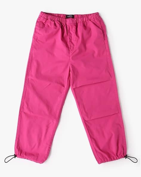 Yousta Kids - Girls Flat-Front Relaxed Fit Parachute Pants