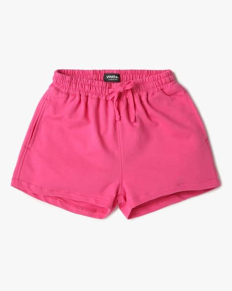 Yousta Kids - Girls Regular Fit Cotton Shorts