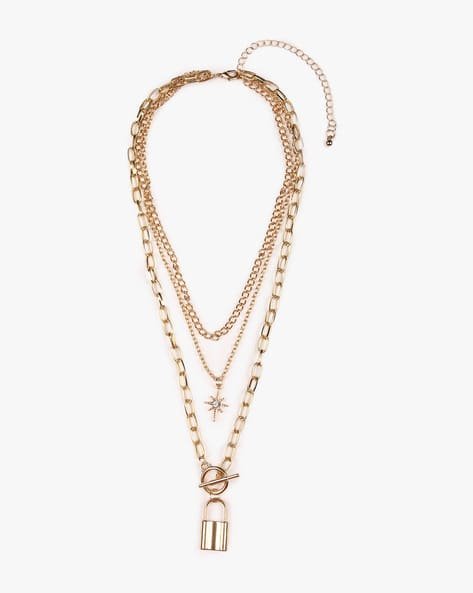 Yousta - Women Gold-Plated Layered Necklace