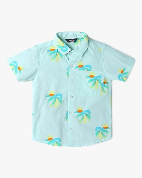 Yousta Kids - Boys Graphic Print Boxy Fit Shirt