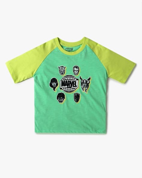 Yousta Kids - Boys Printed Relaxed Fit Round-Neck T-Shirt