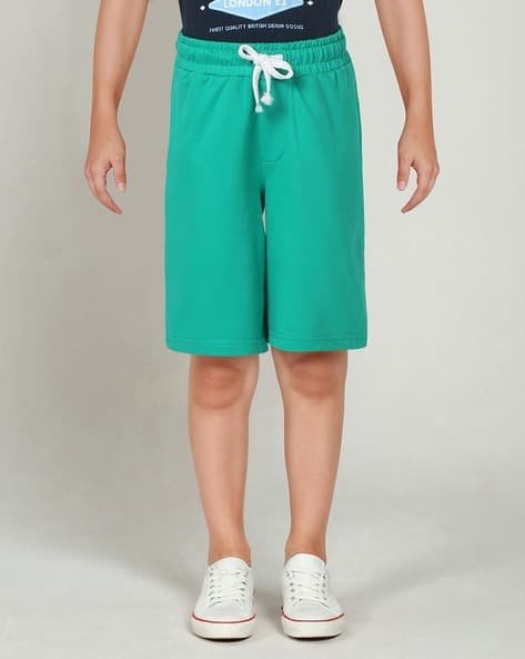 Yousta Kids - Boys Regular Fit Flat-Front Shorts