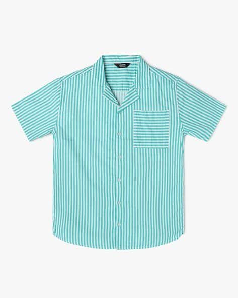 Yousta Kids - Boys Striped Relaxed Fit Shirt