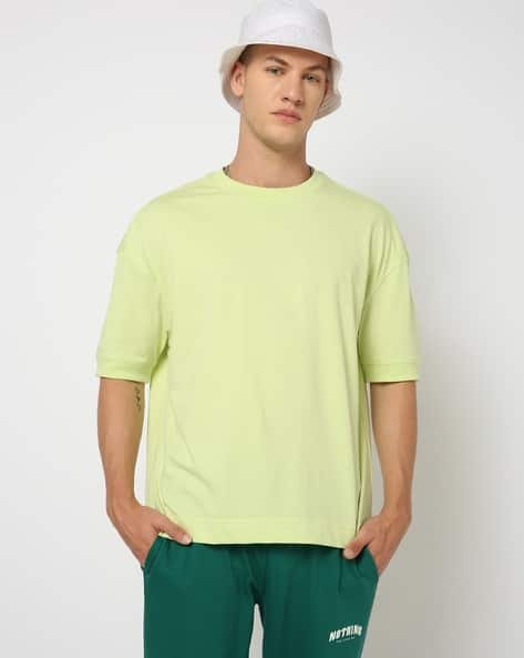 Yousta - Men Oversized Fit Crew-Neck T-Shirt