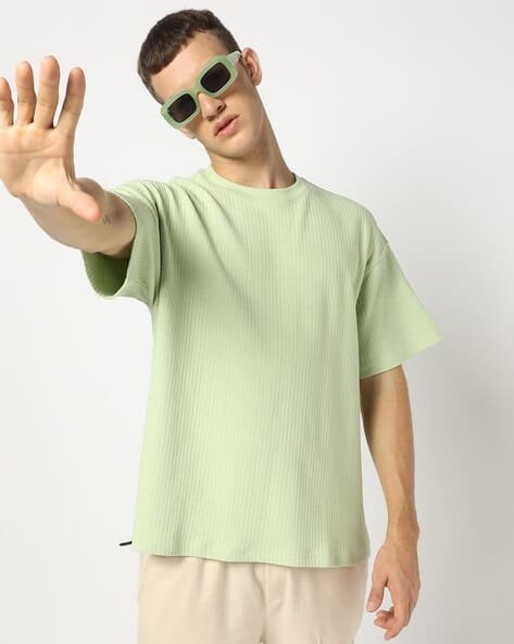 Yousta - Men Regular Fit Crew-Neck T-Shirt