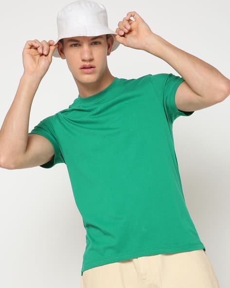 Yousta - Men Regular Fit Crew-Neck T-Shirt