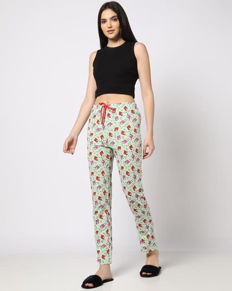 Yousta - Women Printed Relaxed Fit Pyjamas
