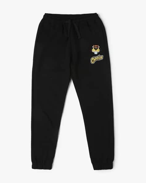 Yousta Kids - Boys Mid-Rise Cotton Joggers with Cheetos Print