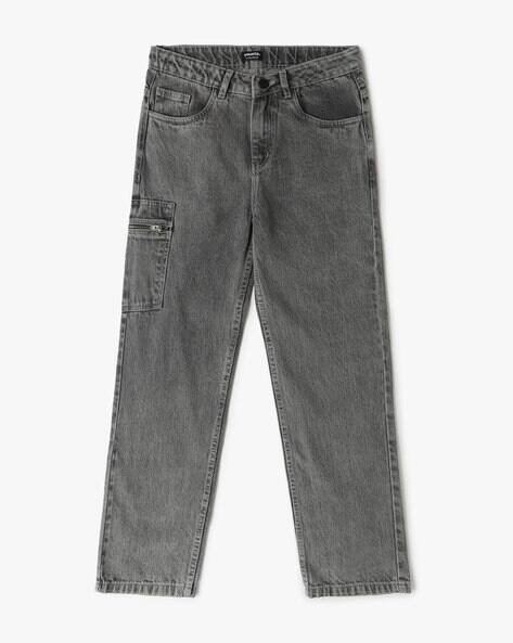 Yousta Kids - Boys Mid-Wash Straight Fit Jeans