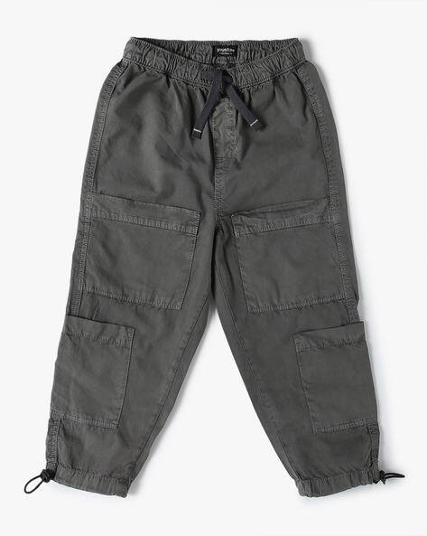 Yousta Kids - Boys Relaxed Fit Cargo Joggers with Insert Pockets