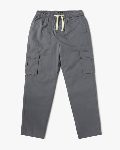 Yousta Kids - Boys Relaxed Fit Flat-Front Cargo Pants
