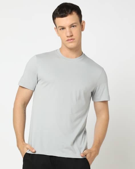 Yousta - Men Regular Fit Crew-Neck T-Shirt